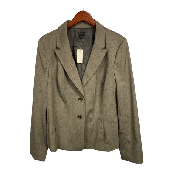 Ann Taylor Factory Jackets & Blazers - Ann Taylor Blazer Light Brown, Size 18 New